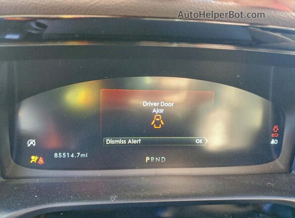 5LM5J7XC4LGL22415 2020 LINCOLN AVIATOR Белый Вид щитка приборов