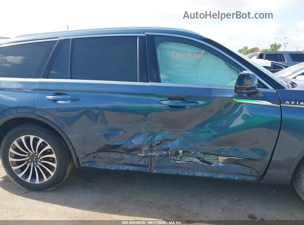 5LM5J7XC4LGL23516 2020 LINCOLN AVIATOR Blue Front view