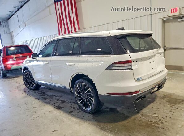 5LM5J7XC4SGL34952 2025 LINCOLN AVIATOR White Rear left