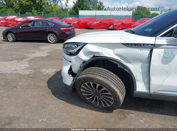5LM5J7XC5LGL18471 2020 LINCOLN AVIATOR White Vista frontal