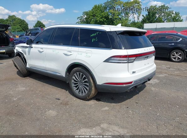 5LM5J7XC5LGL18471 2020 LINCOLN AVIATOR White Trasero izquierdo