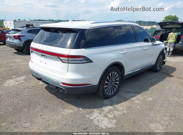 5LM5J7XC5LGL18471 2020 LINCOLN AVIATOR White Trasero derecho