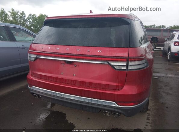 5LM5J7XC5LGL23766 2020 LINCOLN AVIATOR Red 