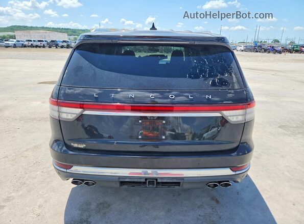 5LM5J7XC5MGL03101 2021 LINCOLN AVIATOR Black Հետևի տեսք
