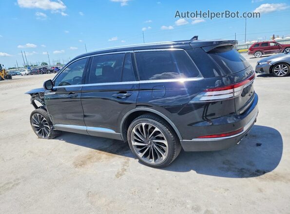 5LM5J7XC5MGL03101 2021 LINCOLN AVIATOR Black Հետևի ձախ