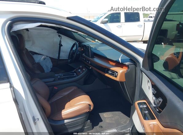 5LM5J7XC5NGL12043 2022 LINCOLN AVIATOR White Front interior view