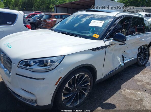 5LM5J7XC5NGL12043 2022 LINCOLN AVIATOR White Front left