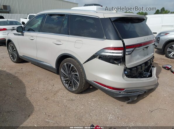 5LM5J7XC6LGL19967 2020 LINCOLN AVIATOR Бежевый Задняя левая четверть