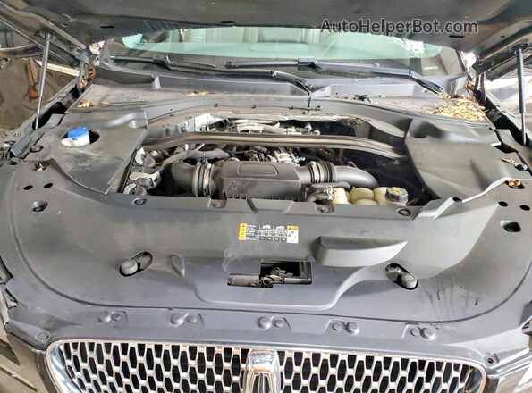 5LM5J7XC6LGL22447 2020 LINCOLN AVIATOR Black ძრავის განყოფილების ხედი