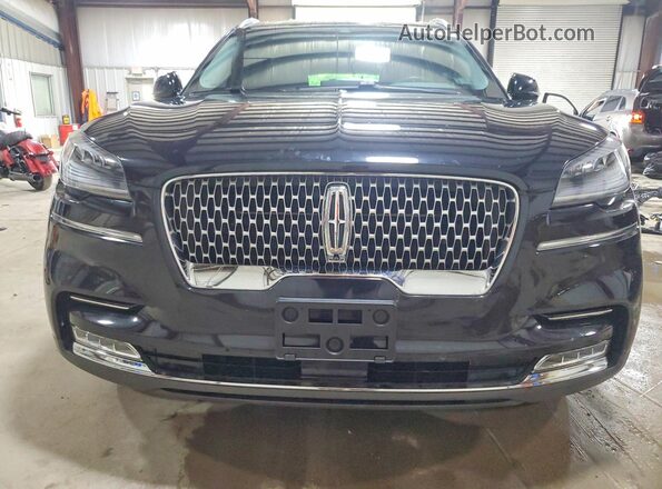 5LM5J7XC6LGL22447 2020 LINCOLN AVIATOR Black წინა ხედი