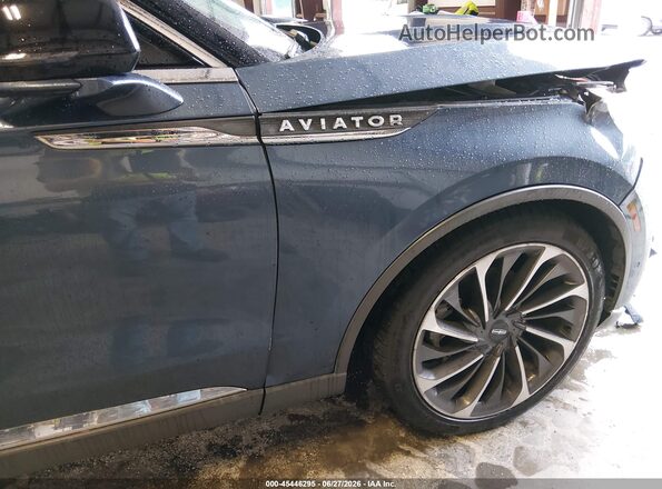 5LM5J7XC6LGL23842 2020 LINCOLN AVIATOR Blue 