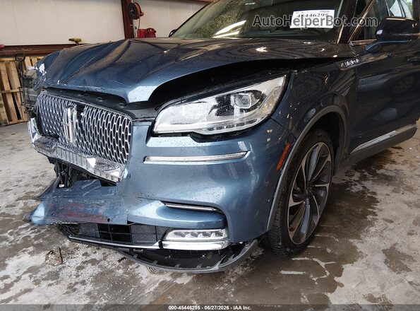 5LM5J7XC6LGL23842 2020 LINCOLN AVIATOR Blue 