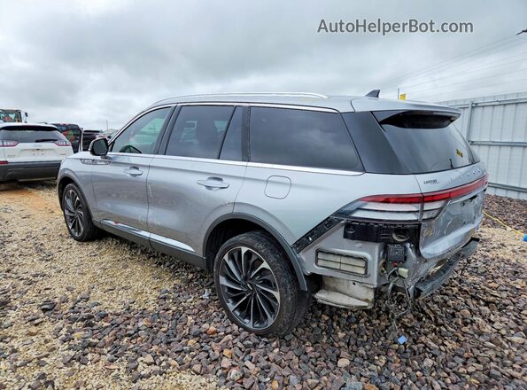 5LM5J7XC6NGL07949 2022 LINCOLN AVIATOR Silver Rear left