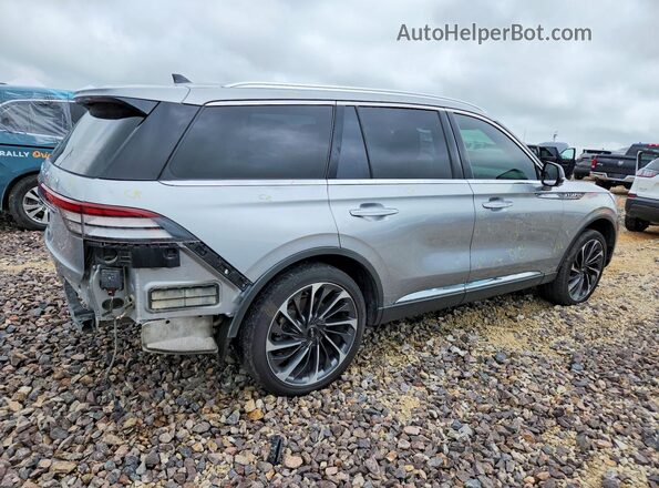 5LM5J7XC6NGL07949 2022 LINCOLN AVIATOR Silver Rear right