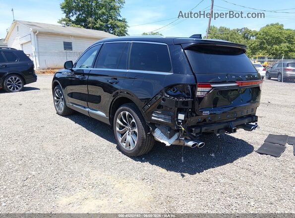 5LM5J7XC6SGL06425 2025 LINCOLN AVIATOR Black Հետևի ձախ