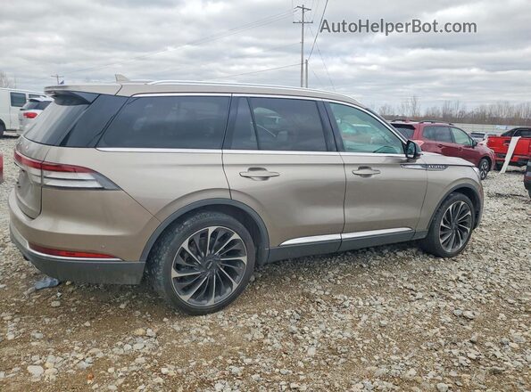 5LM5J7XC7LGL04457 2020 LINCOLN AVIATOR Tan უკანა მარჯვენა