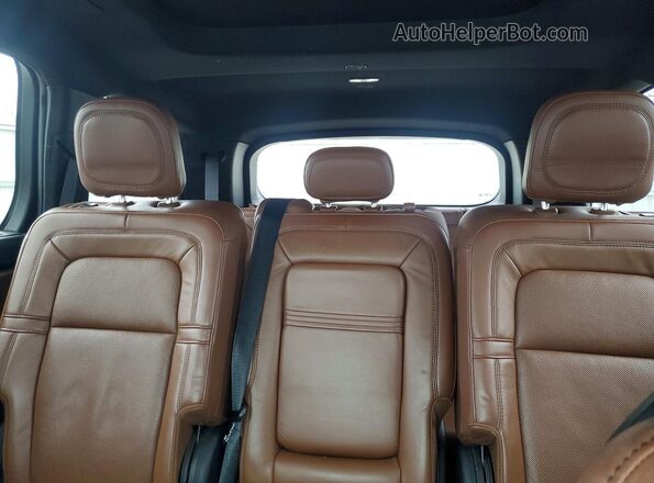 5LM5J7XC7LGL04457 2020 LINCOLN AVIATOR Tan უკანა სავარძლების ხედი