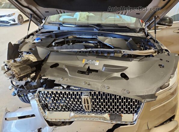 5LM5J7XC7LGL05074 2020 LINCOLN AVIATOR Tan ძრავის განყოფილების ხედი