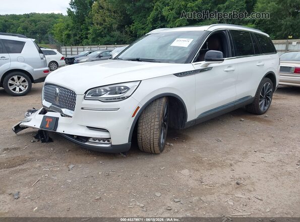 5LM5J7XC7LGL27723 2020 LINCOLN AVIATOR White Front left