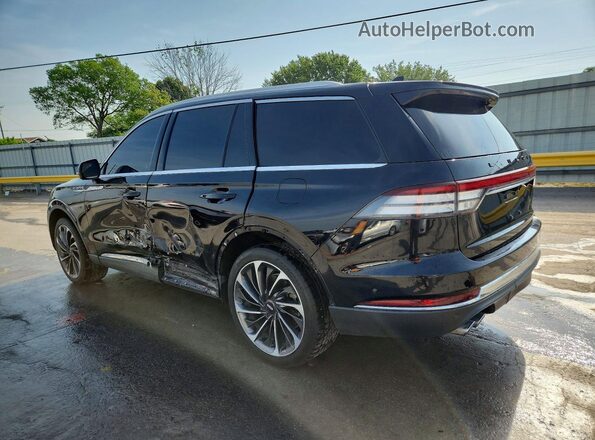 5LM5J7XC7MGL05626 2021 LINCOLN AVIATOR Black Tył lewy