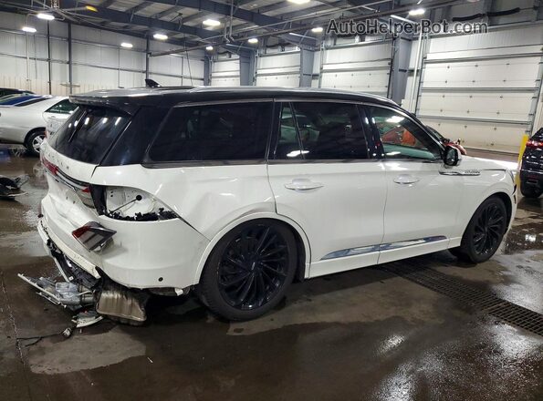 5LM5J7XC7NGL02792 2022 LINCOLN AVIATOR White Trasero derecho