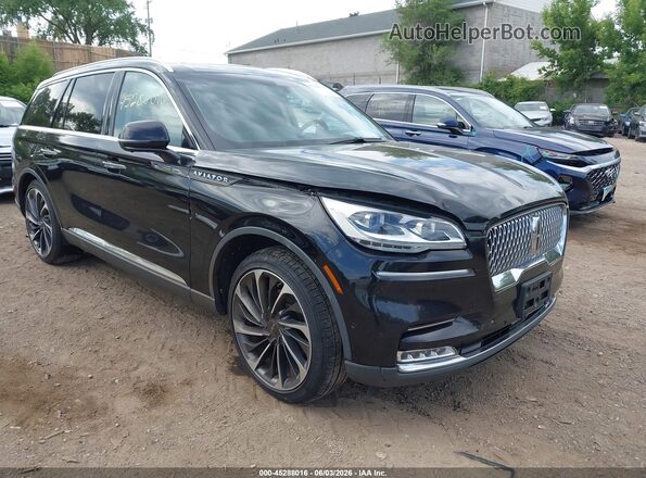 5LM5J7XC8LGL02720 2020 LINCOLN AVIATOR Black Front view