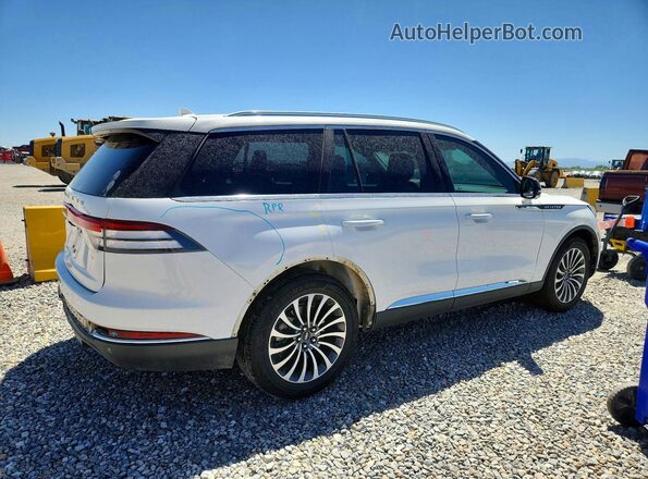 5LM5J7XC8LGL37483 2020 LINCOLN AVIATOR White Հետևի աջ