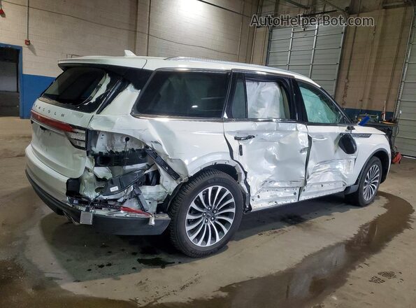 5LM5J7XC8NGL07466 2022 LINCOLN AVIATOR White Trasero derecho