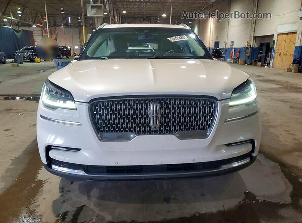 5LM5J7XC8NGL07466 2022 LINCOLN AVIATOR White Vista frontal