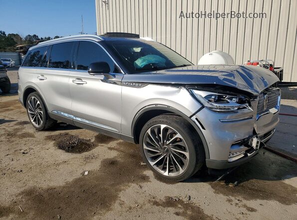 5LM5J7XC9LGL16769 2020 LINCOLN AVIATOR Silver Առջևի աջ