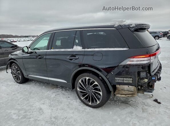 5LM5J7XC9LGL16965 2020 LINCOLN AVIATOR Черный Задняя левая четверть