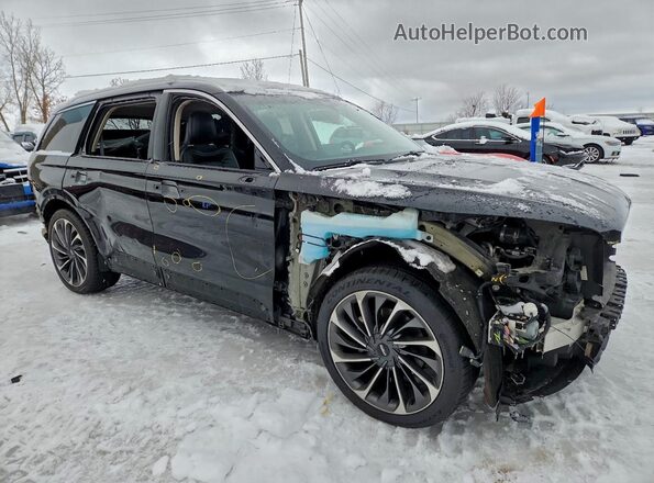 5LM5J7XC9LGL16965 2020 LINCOLN AVIATOR Черный Передняя правая четверть
