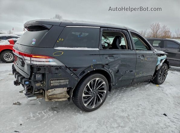 5LM5J7XC9LGL16965 2020 LINCOLN AVIATOR Черный Задняя правая четверть
