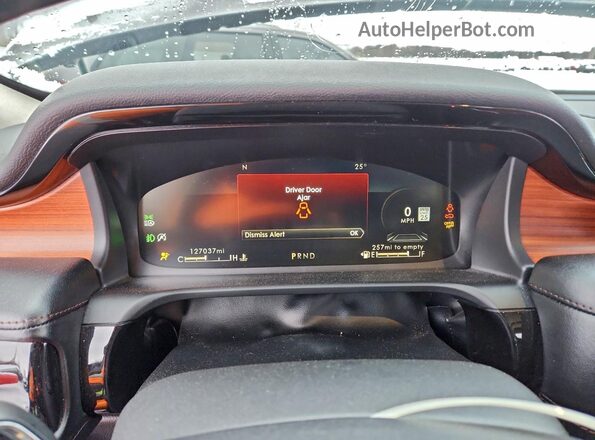 5LM5J7XC9LGL16965 2020 LINCOLN AVIATOR Черный Вид щитка приборов