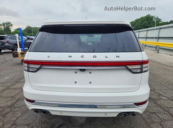 5LM5J9XC2MGL02631 2021 LINCOLN AVIATOR White Widok z tyłu