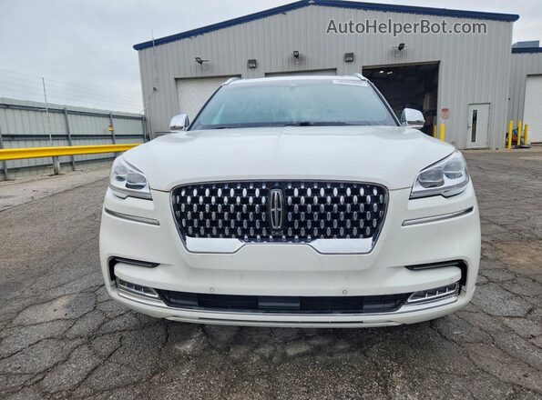 5LM5J9XC2MGL02631 2021 LINCOLN AVIATOR White Widok z przodu