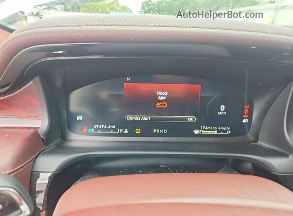 5LM5J9XC2MGL02631 2021 LINCOLN AVIATOR White Widok zestawu wskaźników