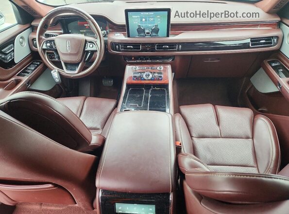 5LM5J9XC2MGL02631 2021 LINCOLN AVIATOR White Widok deski rozdzielczej