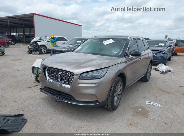 5LMCJ1C90LUL11394 2020 LINCOLN CORSAIR Brown Передня ліва чверть