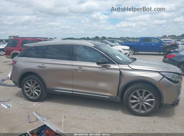 5LMCJ1C90LUL11394 2020 LINCOLN CORSAIR Brown Вид щитка приладів