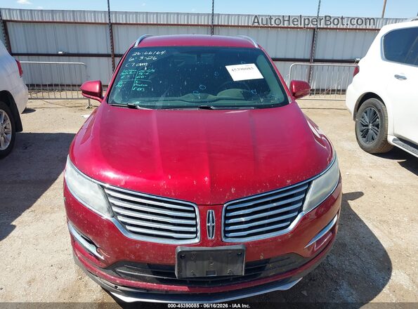 5LMCJ1C91JUL23423 2018 LINCOLN MKC Красный Вид щитка приборов