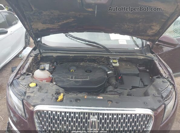 5LMCJ1C91KUL38750 2019 LINCOLN MKC Бордовый Вид сзади