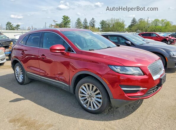 5LMCJ1C92KUL45237 2019 LINCOLN MKC Красный Передняя правая четверть