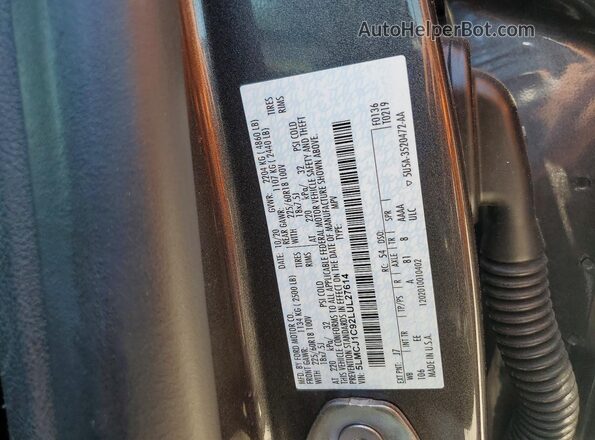 5LMCJ1C92LUL27614 2020 LINCOLN CORSAIR Black Vista interior de 360 grados