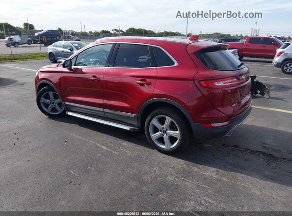 5LMCJ1C93HUL45708 2017 LINCOLN MKC Red Tył lewy