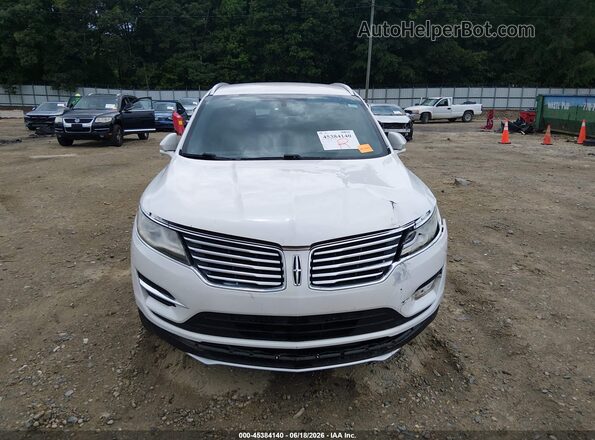 5LMCJ1C93HUL61536 2017 LINCOLN MKC White Вид щитка приладів