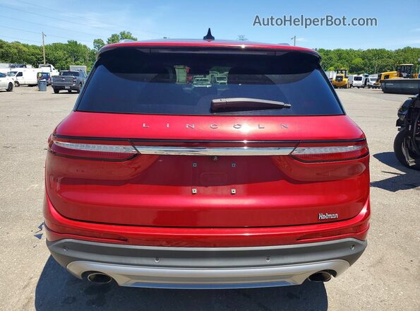 5LMCJ1C94LUL07025 2020 LINCOLN CORSAIR Red Rear view