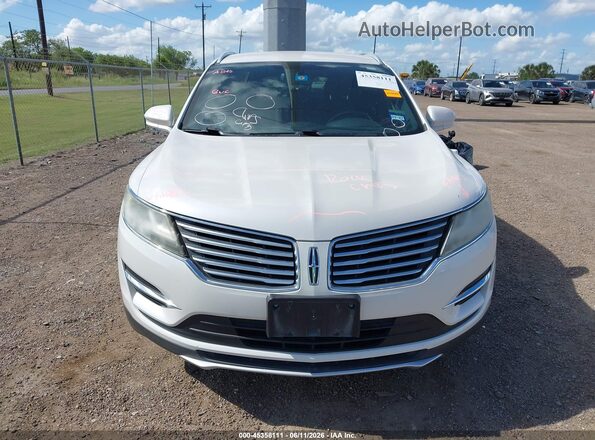 5LMCJ1C95GUJ22181 2016 LINCOLN MKC White Սարքավորումների վահանակի տեսք