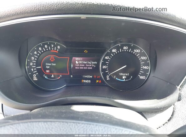 5LMCJ1C95GUJ22181 2016 LINCOLN MKC White Հետևի նստատեղերի տեսք