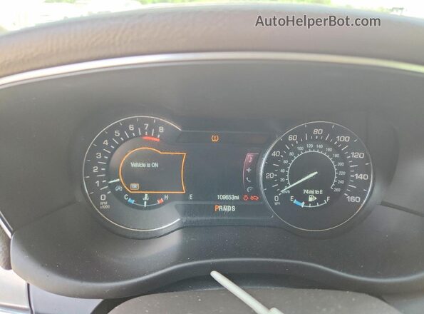 5LMCJ1C95JUL14837 2018 LINCOLN MKC White Vista del cuadro de instrumentos